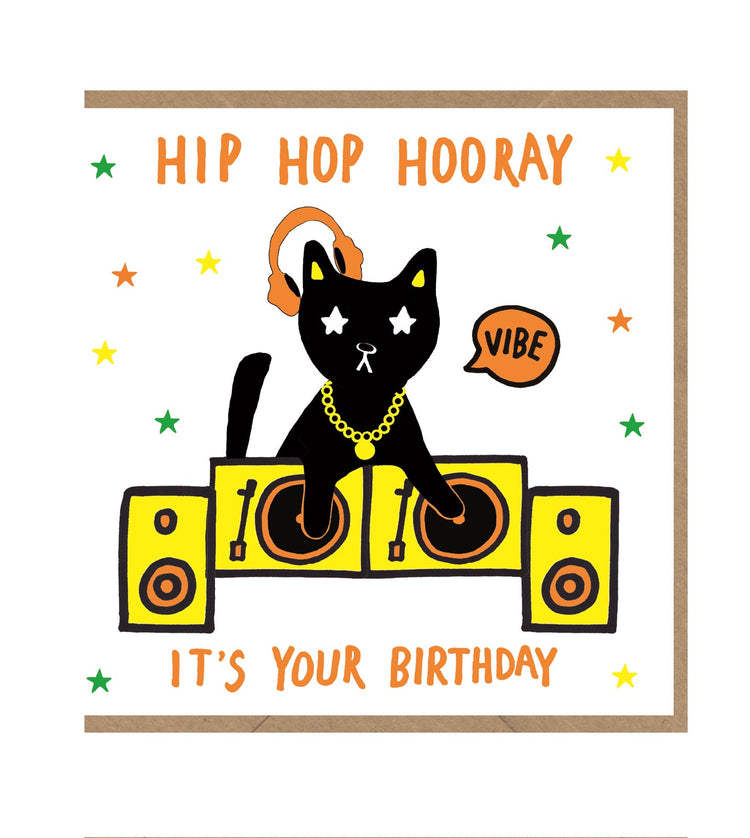 Hip Hop Hooray Large Card