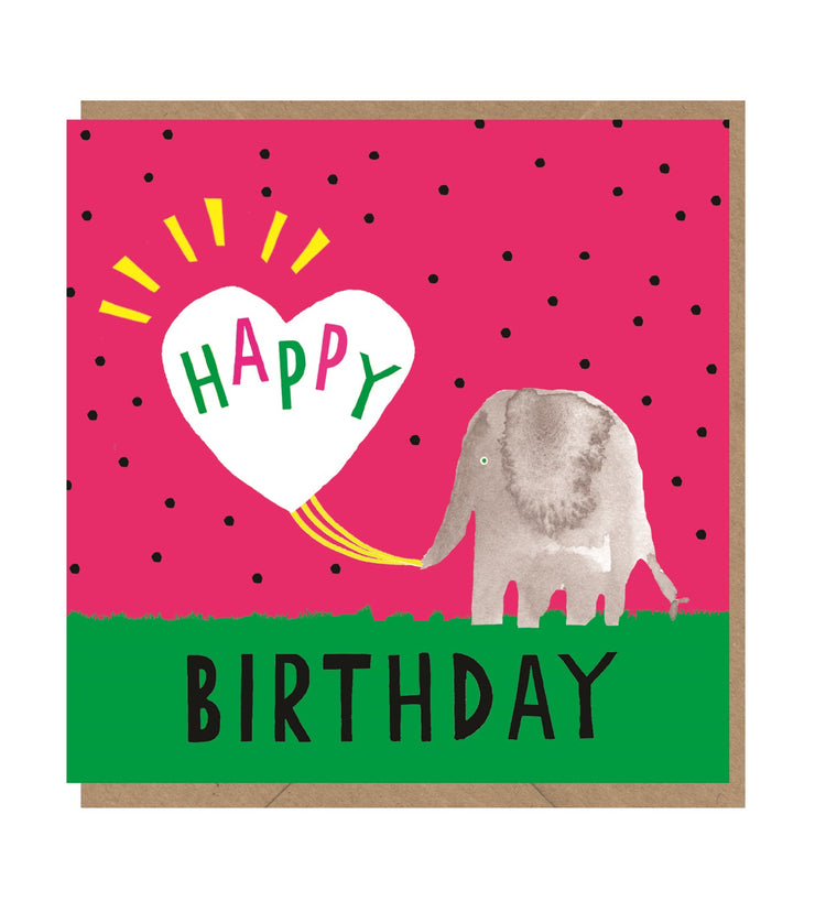 Birthday Elephant Card