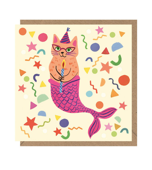 Purrmaid Card