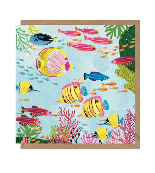 Tropical Fish Card