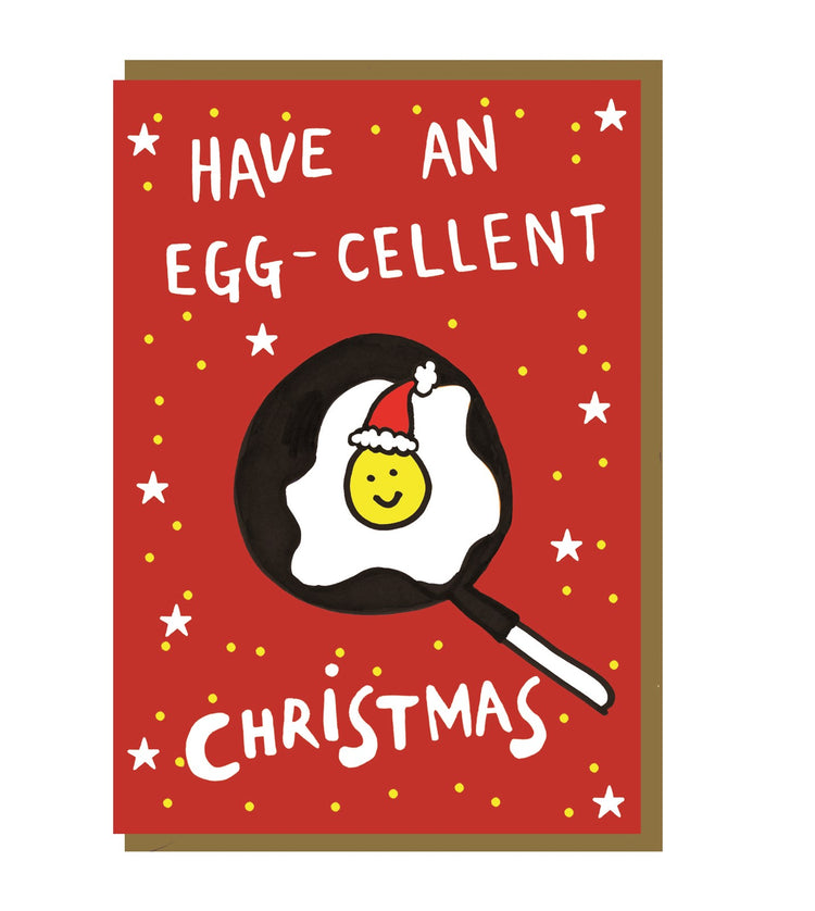 Egg-cellent Christmas Card