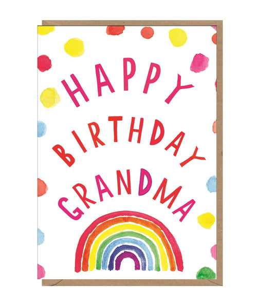 Happy Birthday Grandma Card