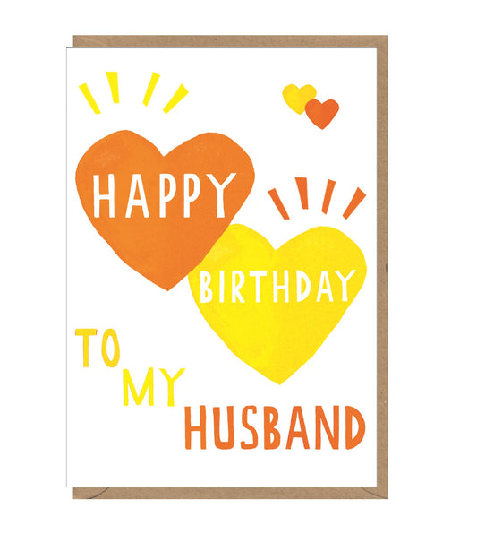 Happy Birthday to my Husband Card