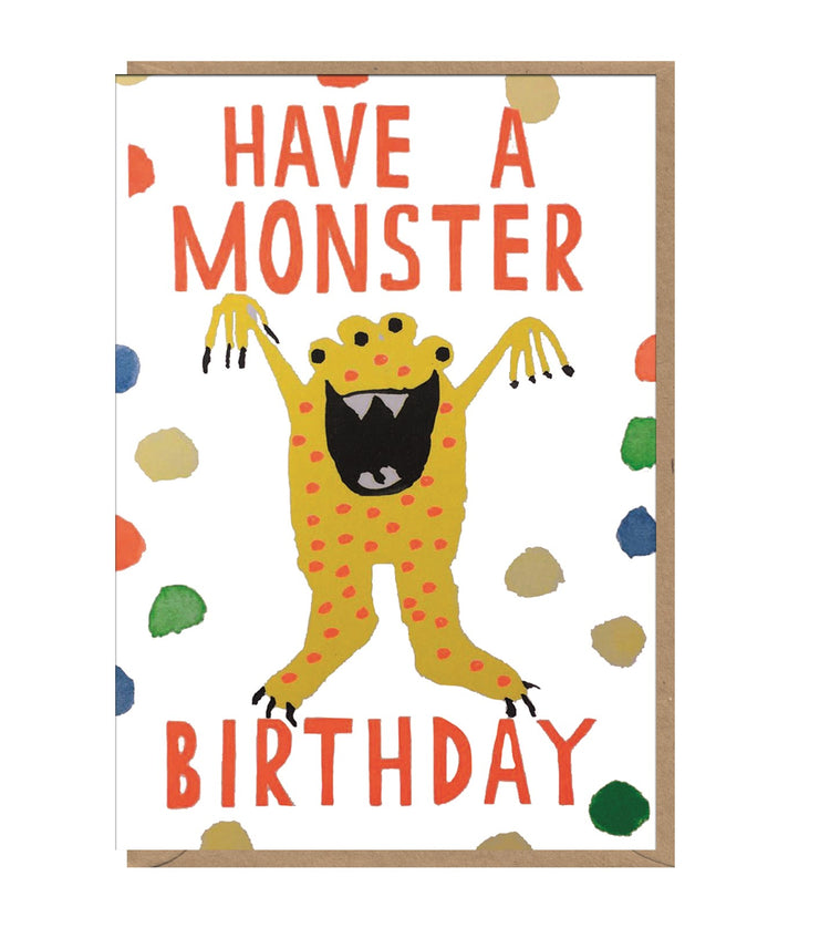 Fab Neon Monster Birthday