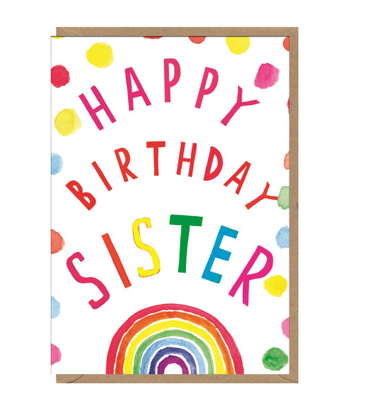 Happy Birthday Sister Card