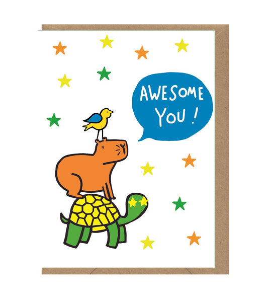 Awesome You Mini Card