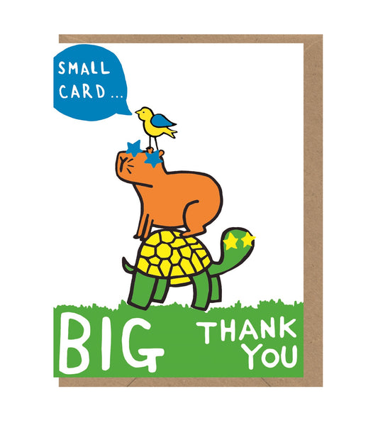 Big Thank You Mini Card