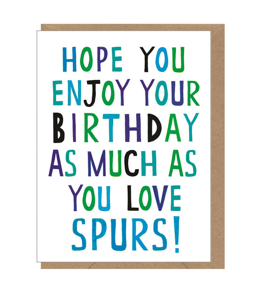 Mini Birthday Spurs