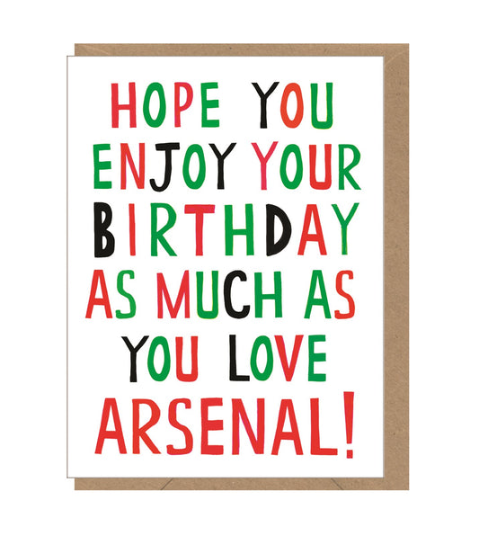 Mini Birthday Arsenal