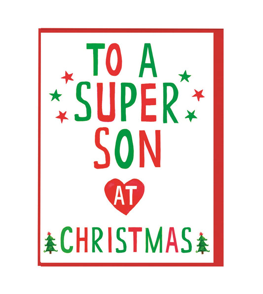 Xmas Super Son Mini Card