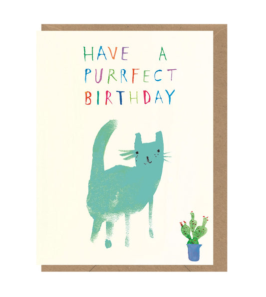 Mini Purrfect Birthday Cat