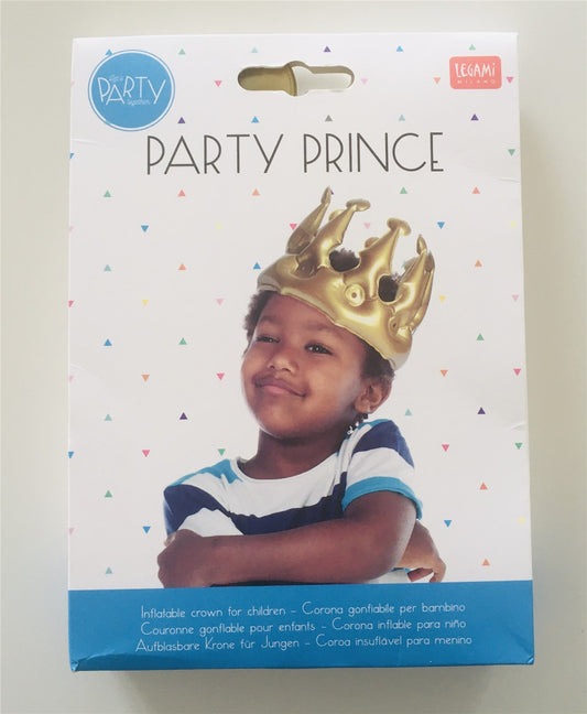 Party Prince Inflatable Crown