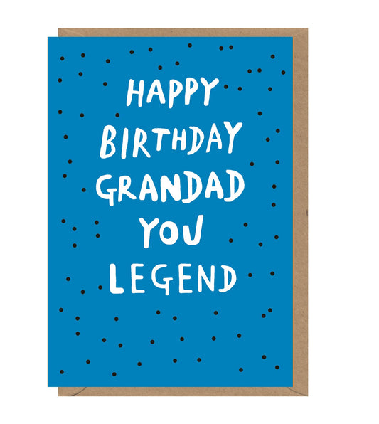 Grandad Legend Birthday Card