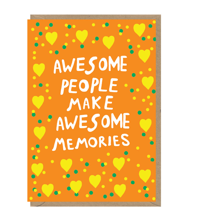 Awesome Memories Card