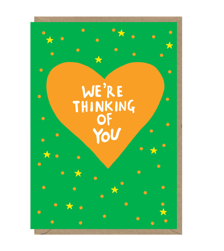 Thinking of You Heart Card