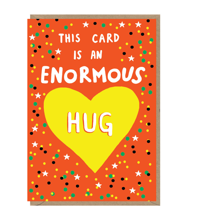 Enormous Hug Card