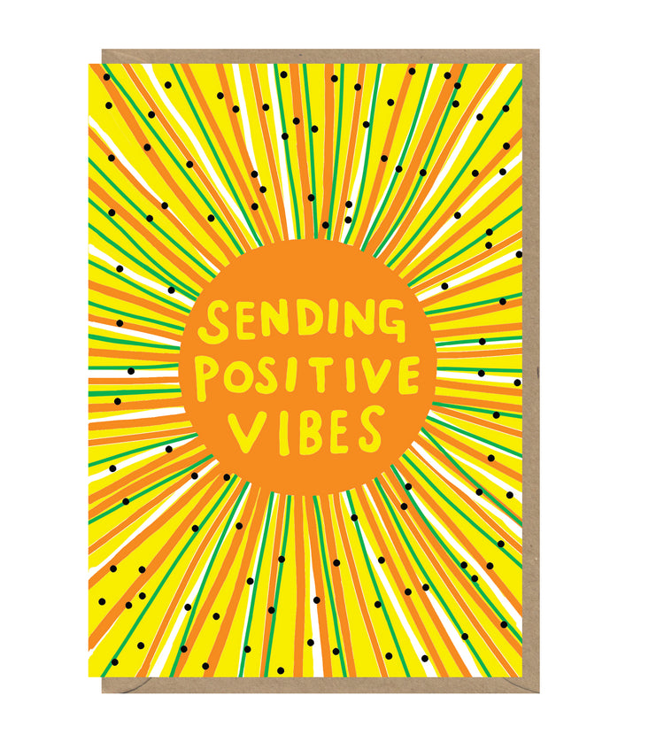 Sending Positive Vibes Card